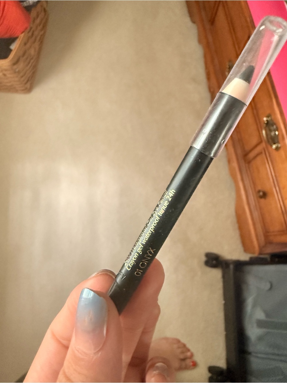 Estee Lauder Onyx Black Lip Liner Pencil